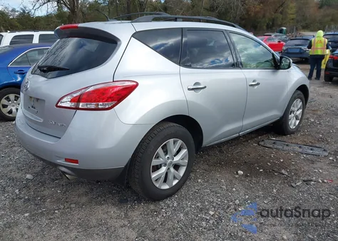 2012 Nissan Murano Sv z USA, uszkodzony, nr VIN JN8AZ1MW0CW230495
